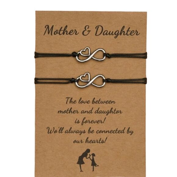 Mother and Daughter Bracelets - Picture 1 of 3